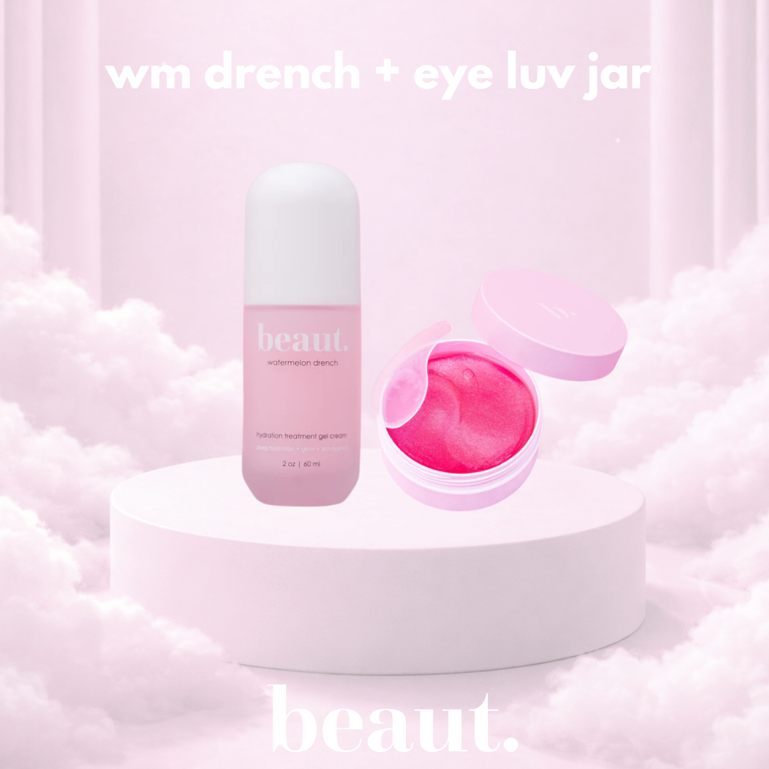 watermelon drench + eye luv jar