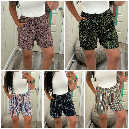 Jilly-Bean Pull On shorts with Pockets