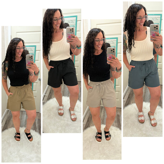 Melanie - Scoop Pocket Shorts