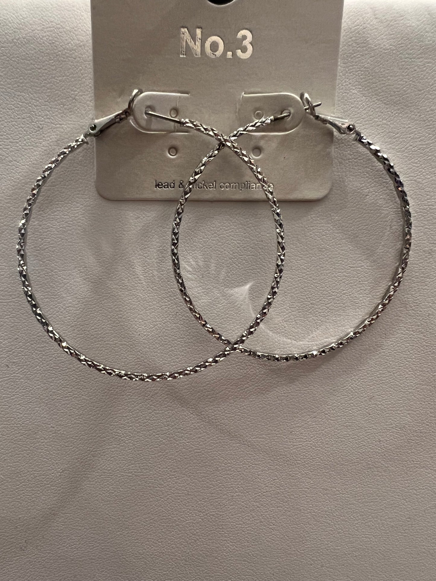 Dainty Silver Hoop earrings