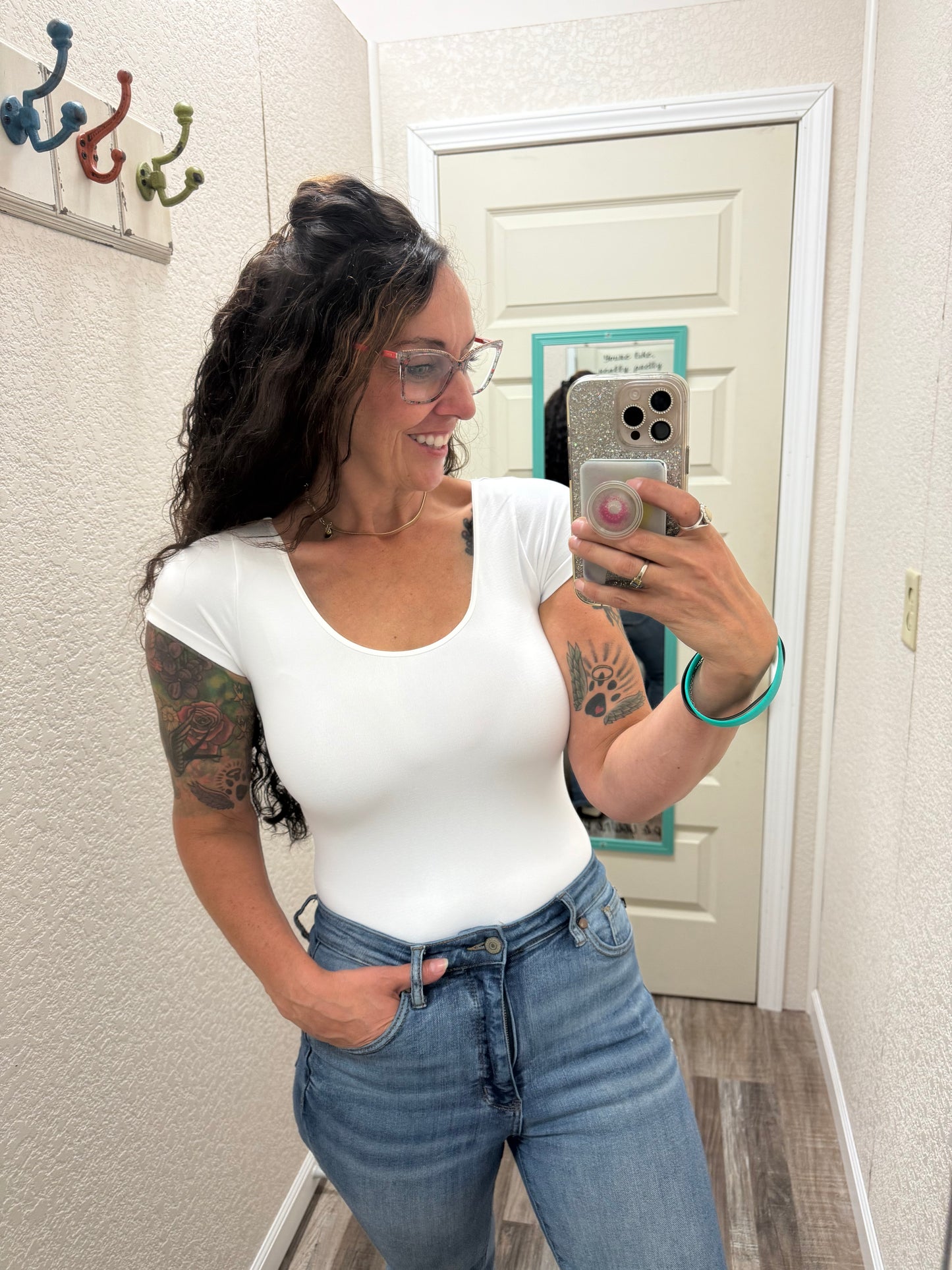 Trust Me Short Sleeve Top - One Size