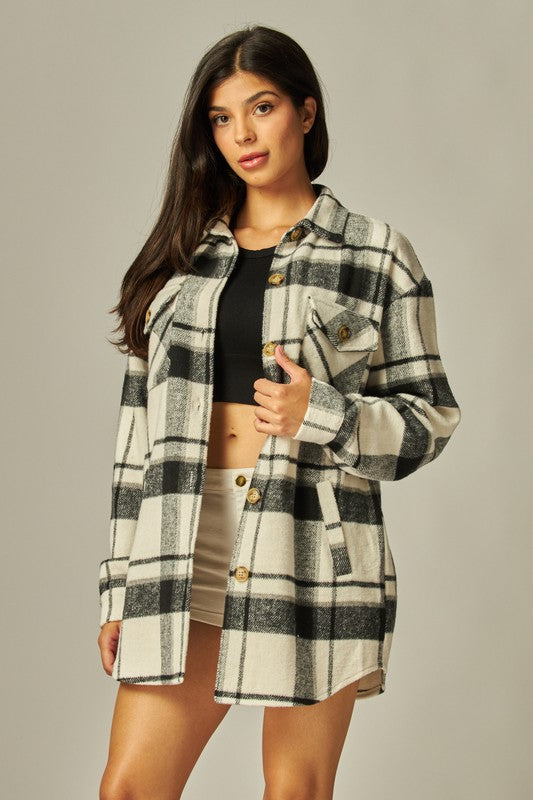 Loretta Flannel Shacket