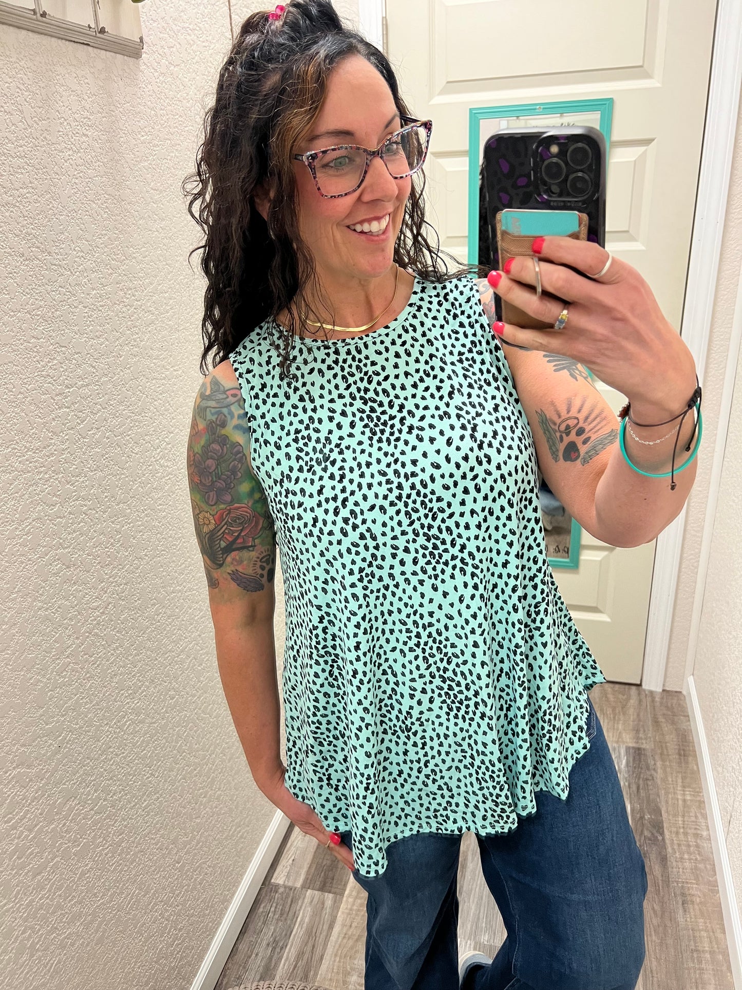 Tabitha Cheetah Tank Top