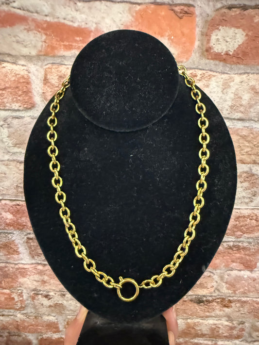 Large Toggle Charm Necklace