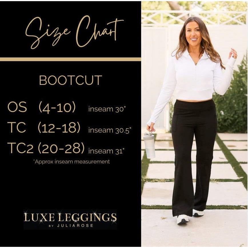 Fiona Black Flare Leggings with Pockets