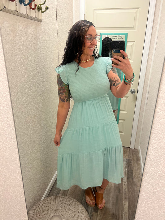 Stephanie Smocked Dress