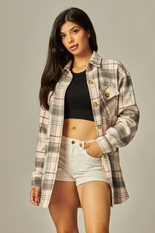 Loretta Flannel Shacket