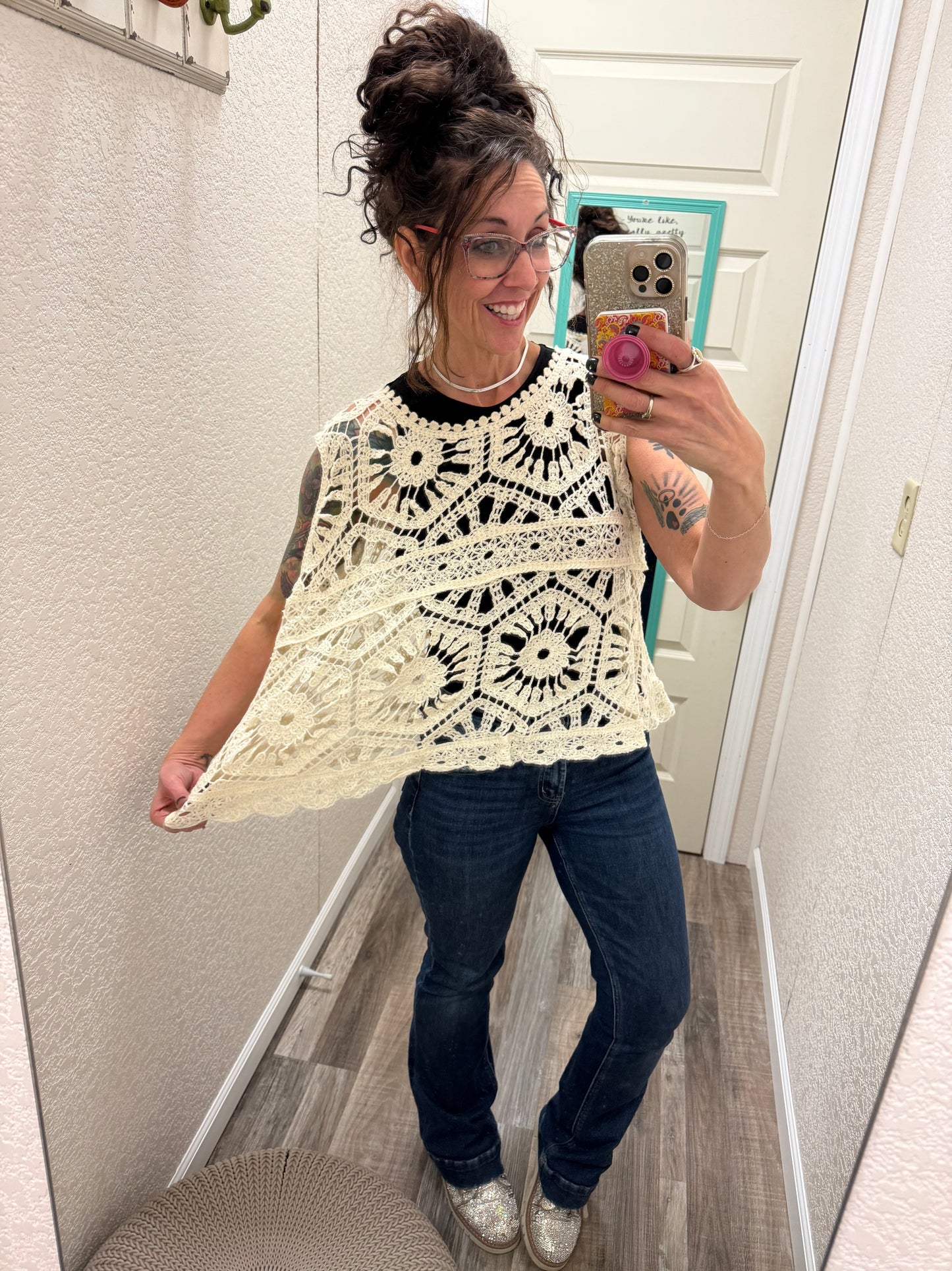 Hera Greek Goddess Crochet Tank