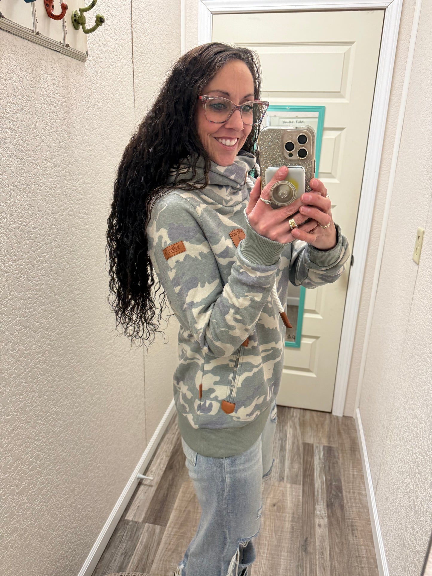 Wanakome Camo Hoodie