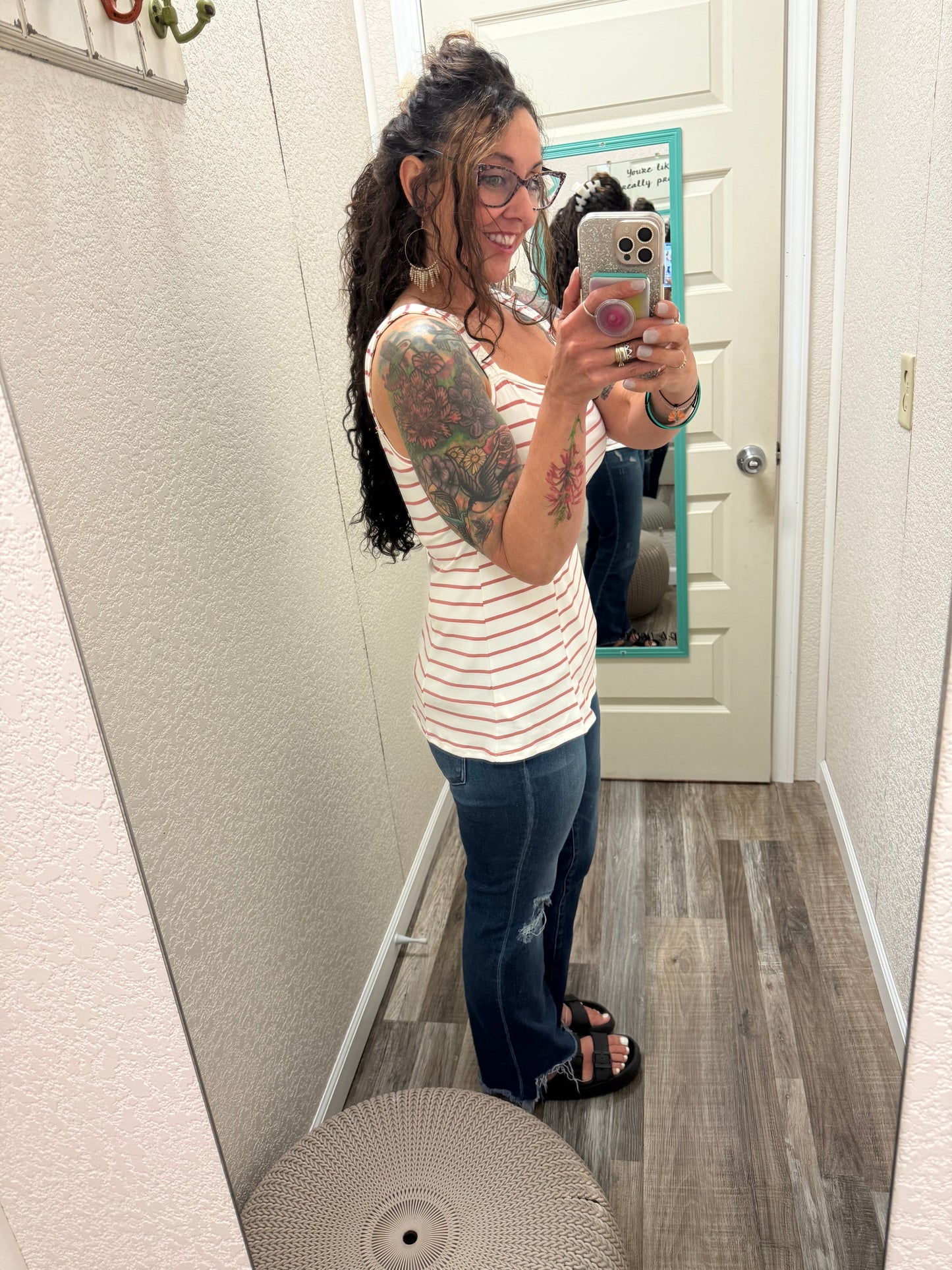 Coraline Square Neck Tank Top