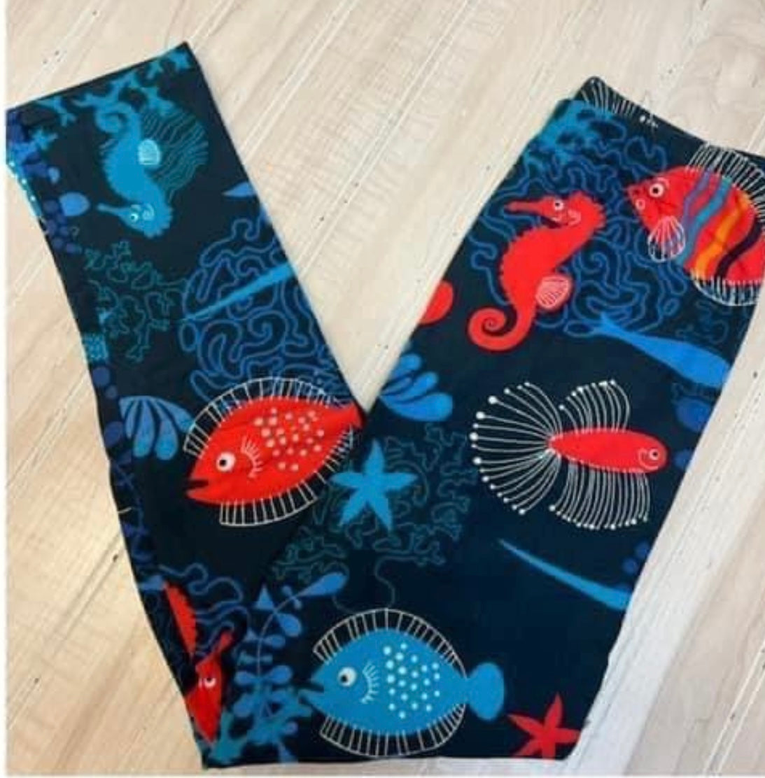 Kids Leggings (Underwater)