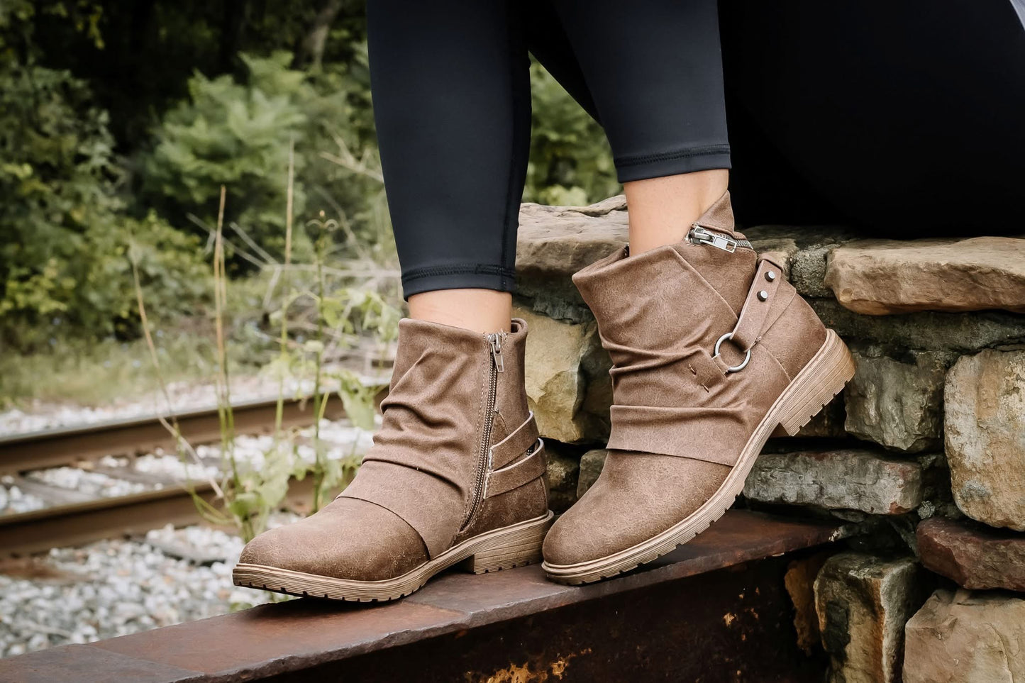 Natasha Slouchy Ankle Boot Boots By Very G