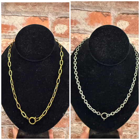 Toggle Charm Necklace