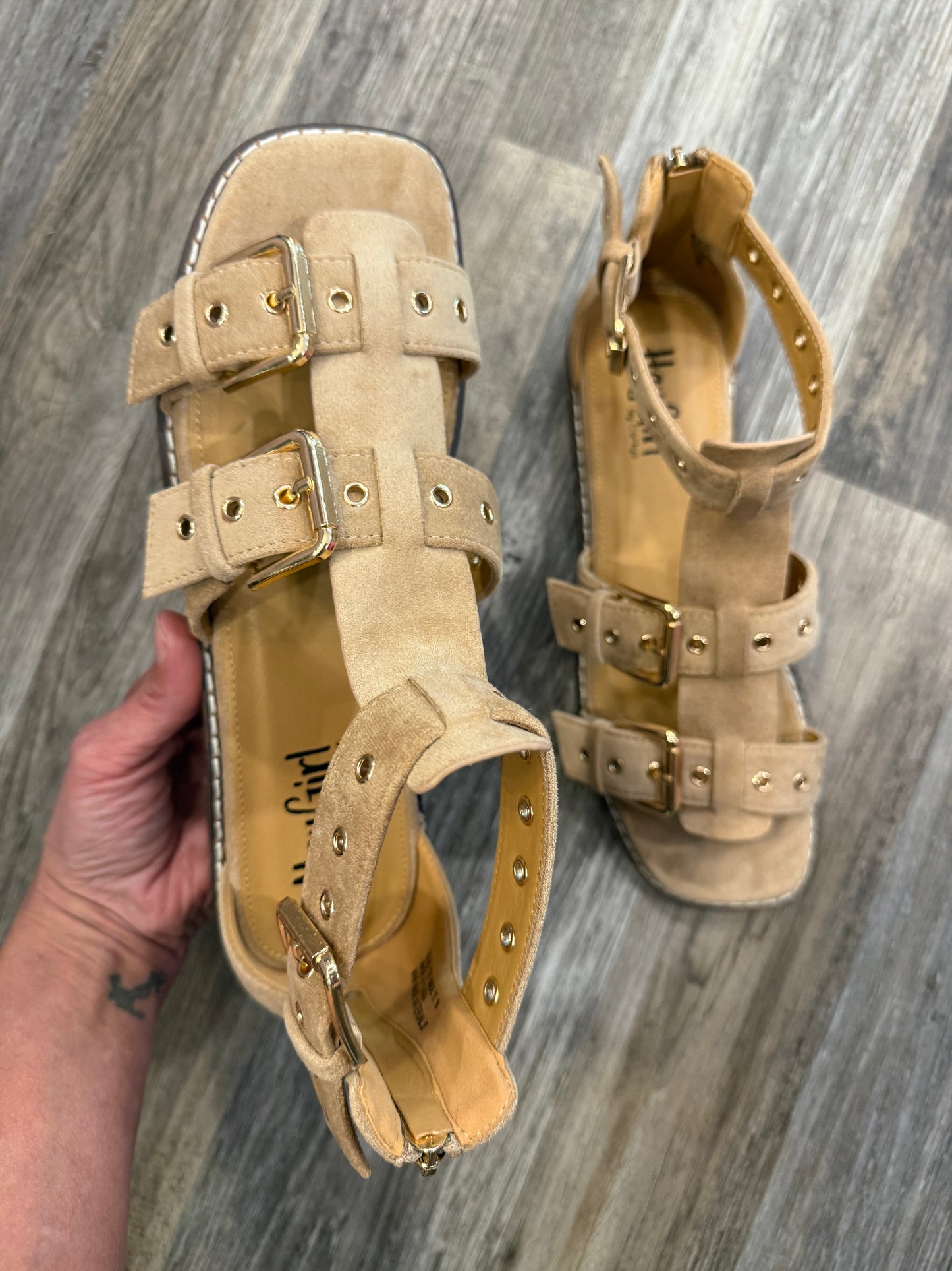 Camel - Glad you made it Corky’s Sandals