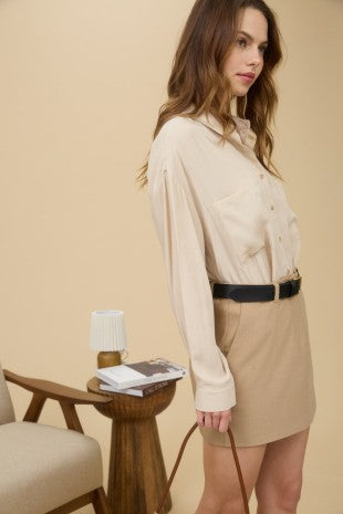 Vanna Versatile Classic Button Down Top