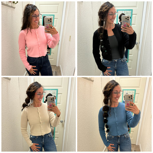 Izzy Button Down Cardigan