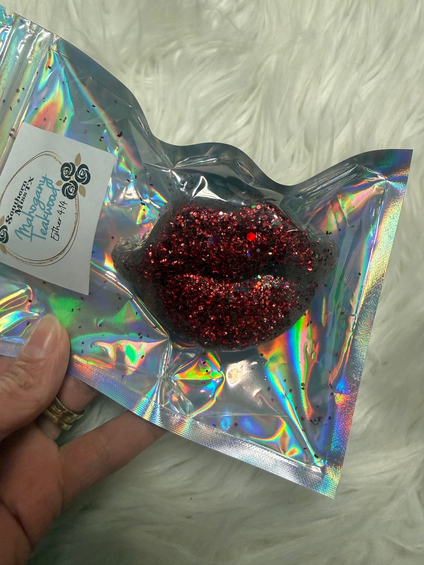 Mahogany Teakwood Scented Vent Clip Freshie