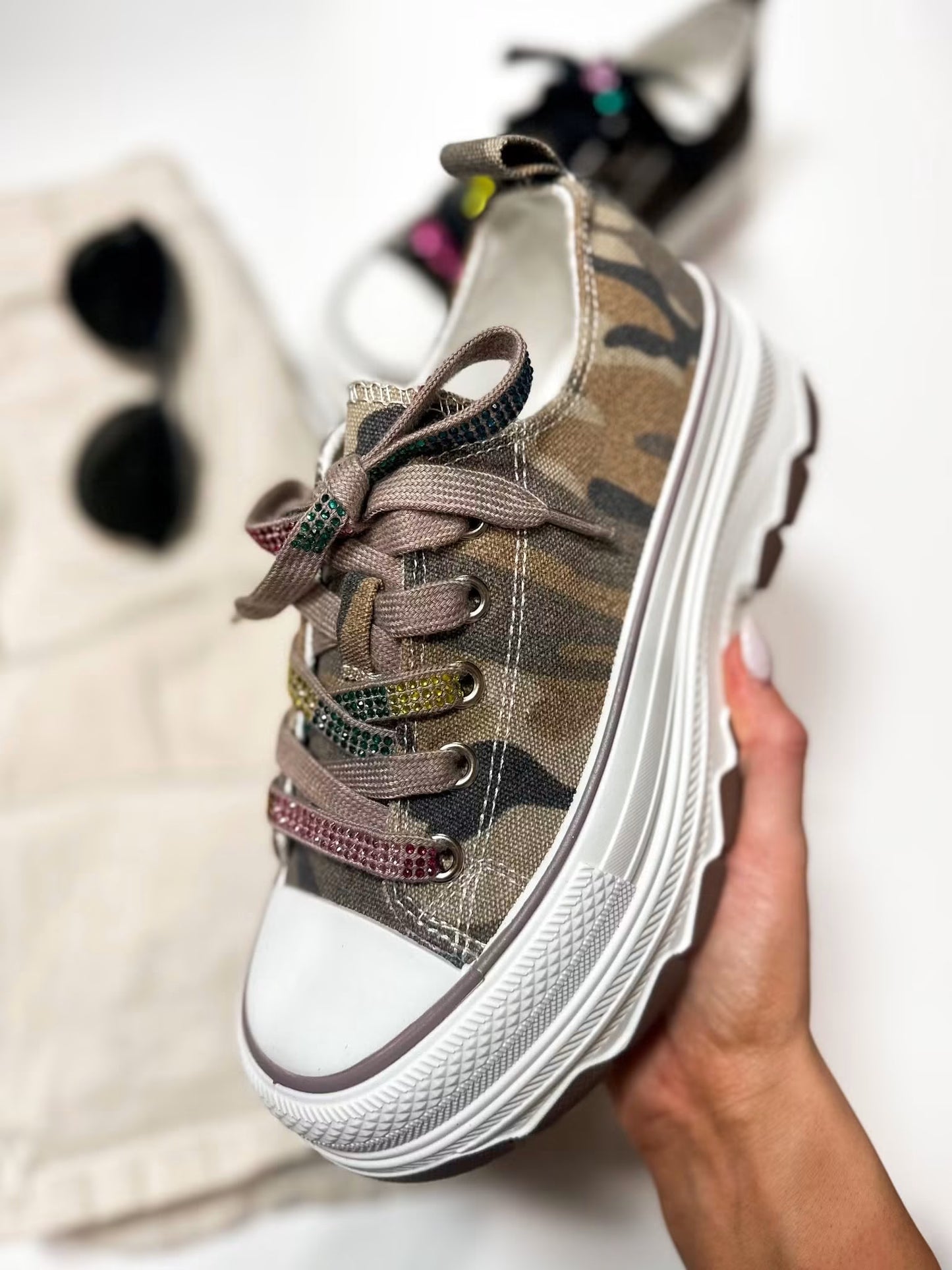 Piper Camo Sneakers By Very G