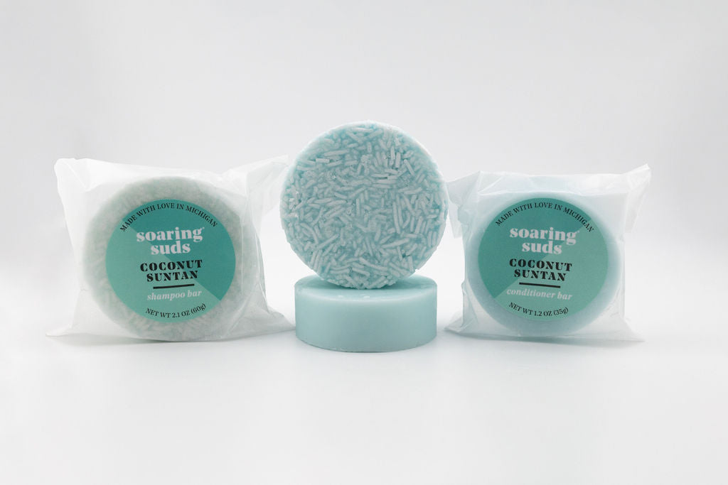 Coconut Suntan Shampoo & Conditioner