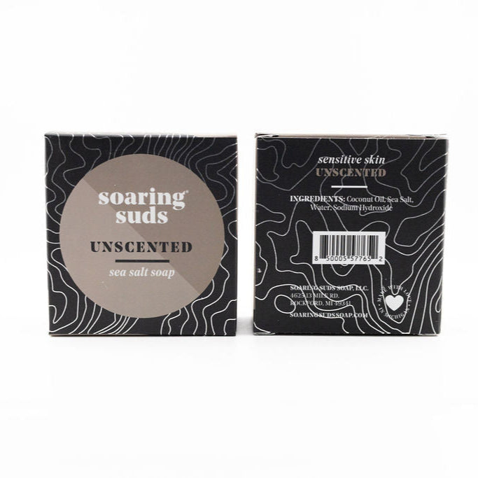 Unscented Sea Salt Spa Bar