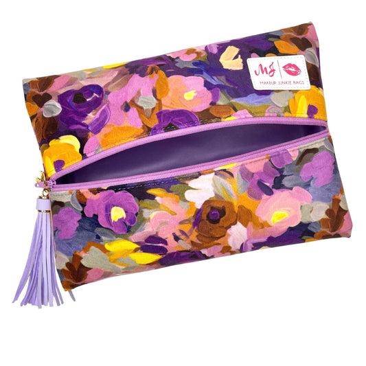 Makeup Junkie Bags Meadow Lilac