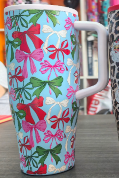 PREORDER- Jingle Bows Sleek Tumbler