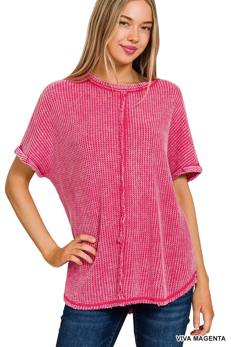 Louise baby Waffle Top