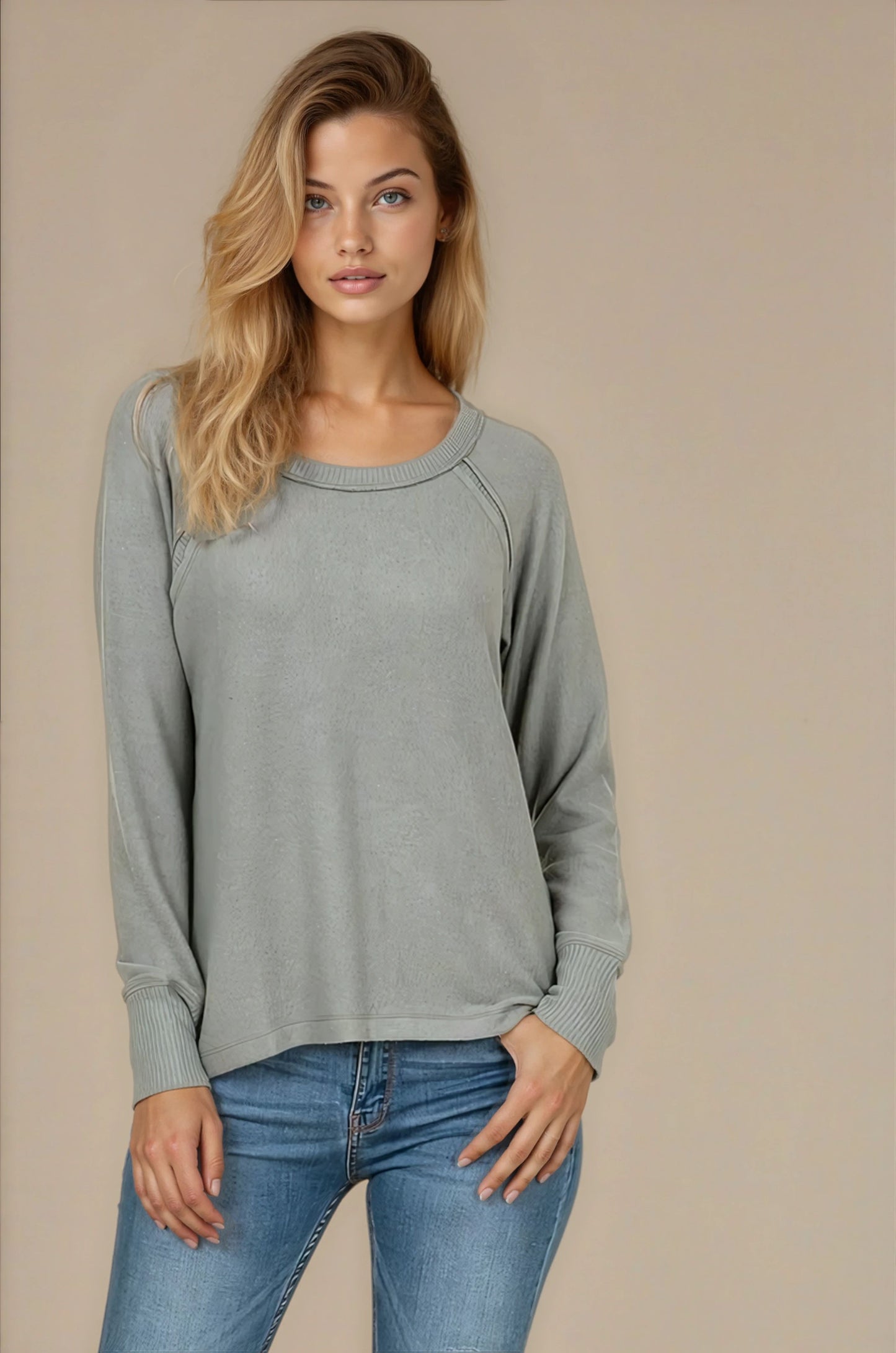 Candice Crew Neck Pullover