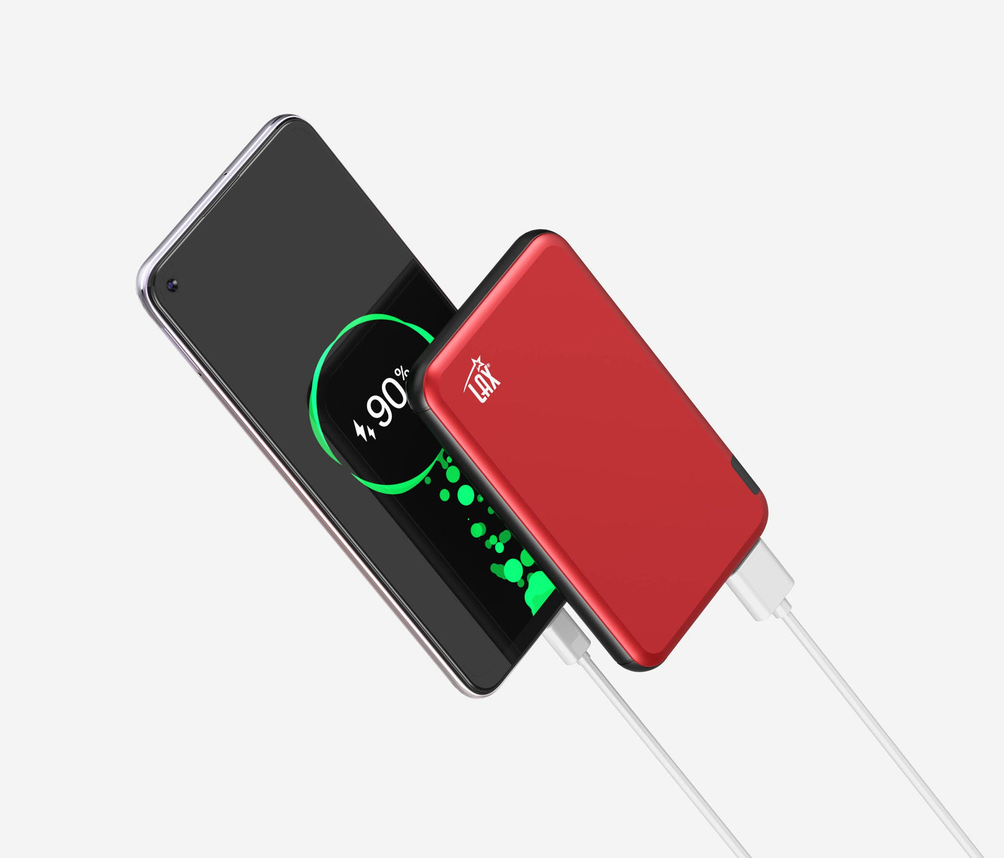 Portable Power Bank High Speed 7200 mAh Retail Pack: Black