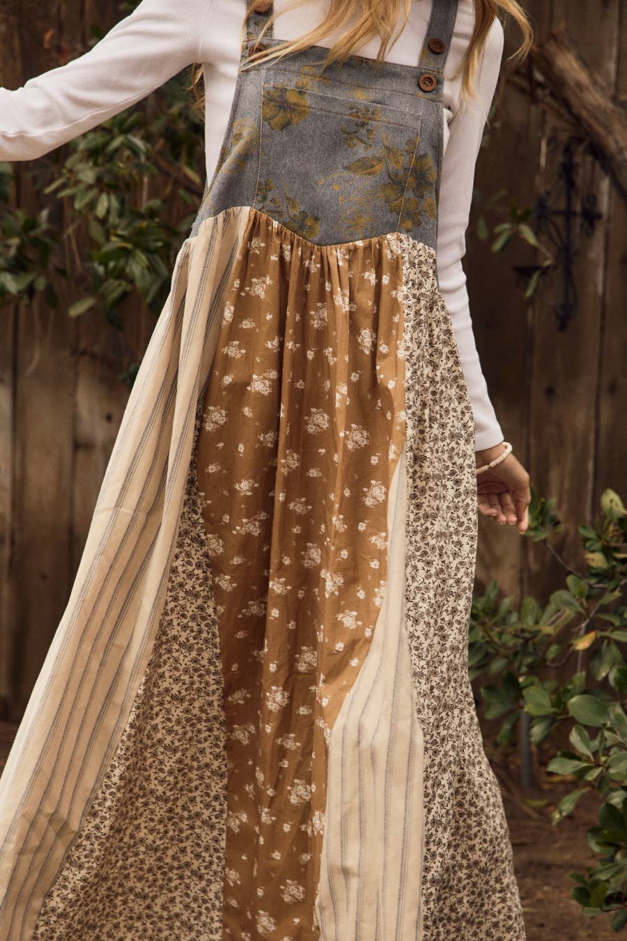 Autumn Overall Dress