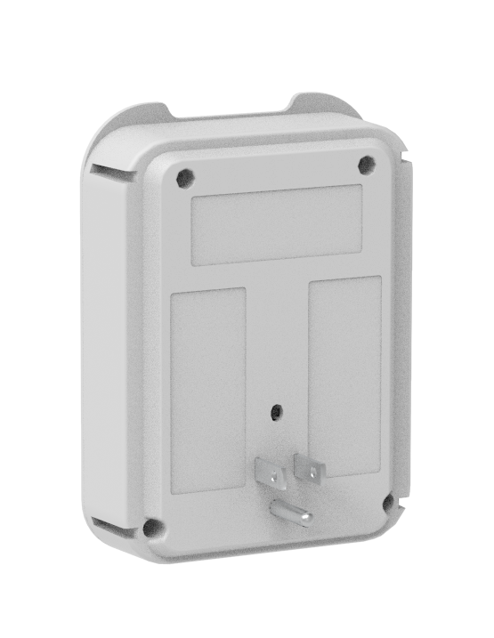 Black Charge Surge Protector, 6 Outlets/2 USB Ports