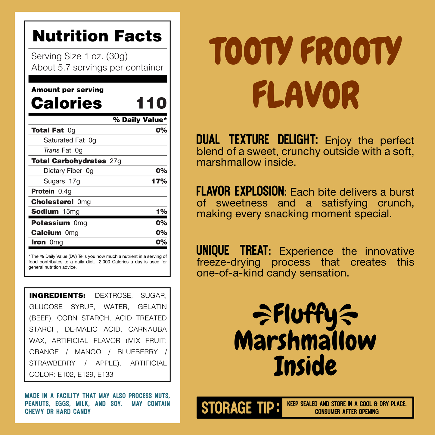 Mixed Munch Mallows - Marshmallow Candy
