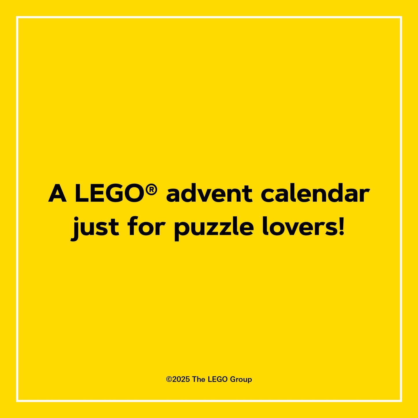 LEGO Countdown to Christmas Puzzles