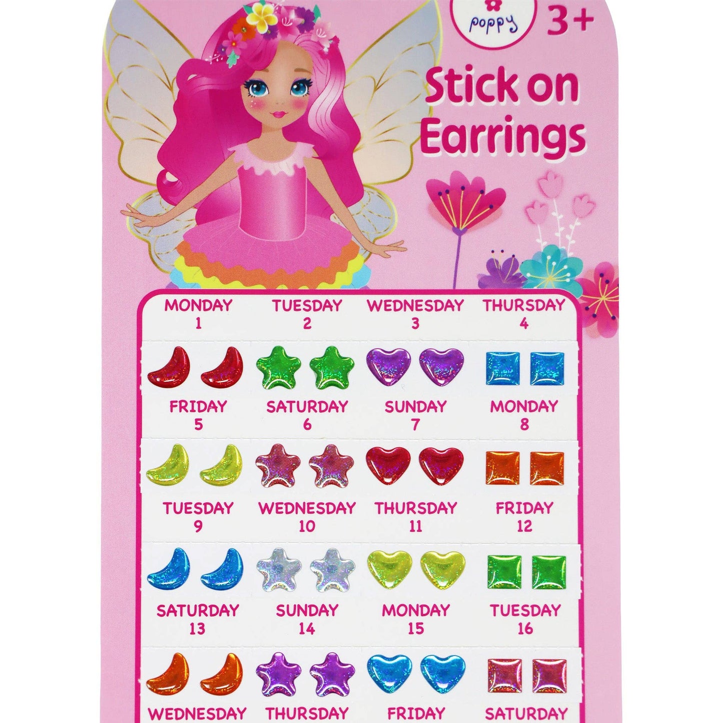30 Pairs Fairy Magic Stick On Earrings