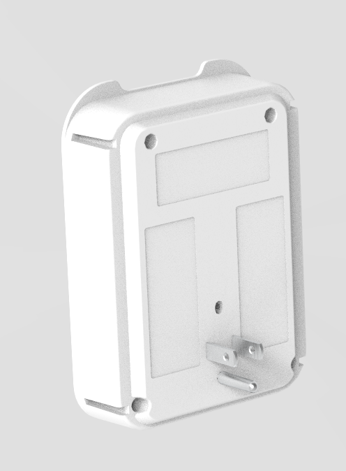 Black Charge Surge Protector, 6 Outlets/2 USB Ports