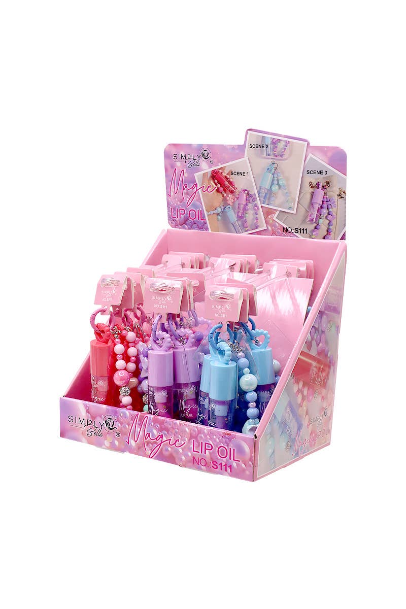 Magic Lip Oil & Bead Charms