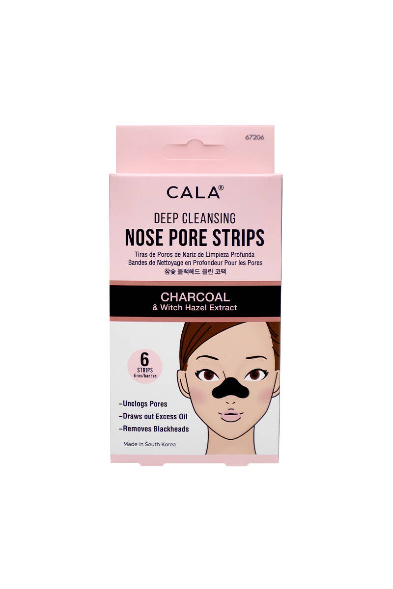 Charcoal 6pc Nose Pore Strips