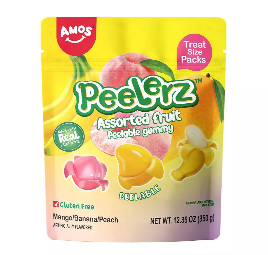 Peelerz Assorted Fruit Gummy 12.35oz