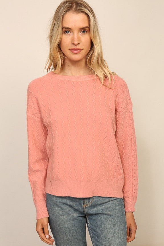 Peachy Keen Sweater