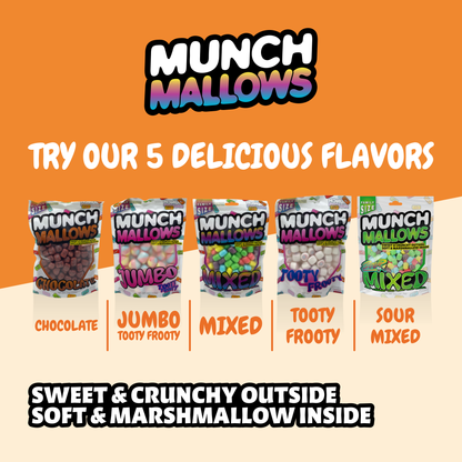Mixed Munch Mallows - Marshmallow Candy