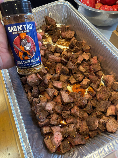 Bag N' Tag Wild Game Seasoning – Bold & Smoky Grill Blend : 10oz Bottle