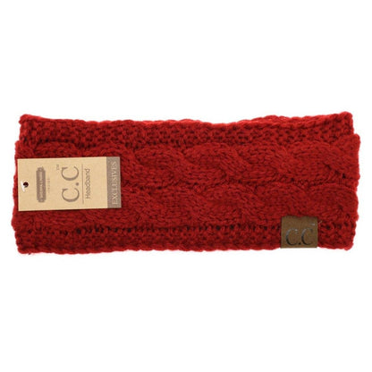 Solid Cable Knit CC Women's Fashion Headband