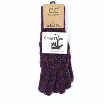 Brown Flecked Smart Tips CC Gloves