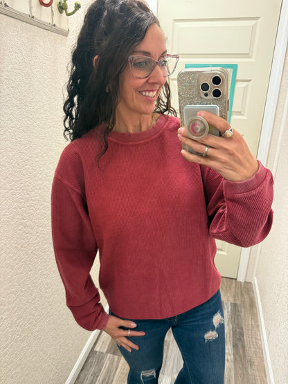 Merlo Luxe Corded Crew