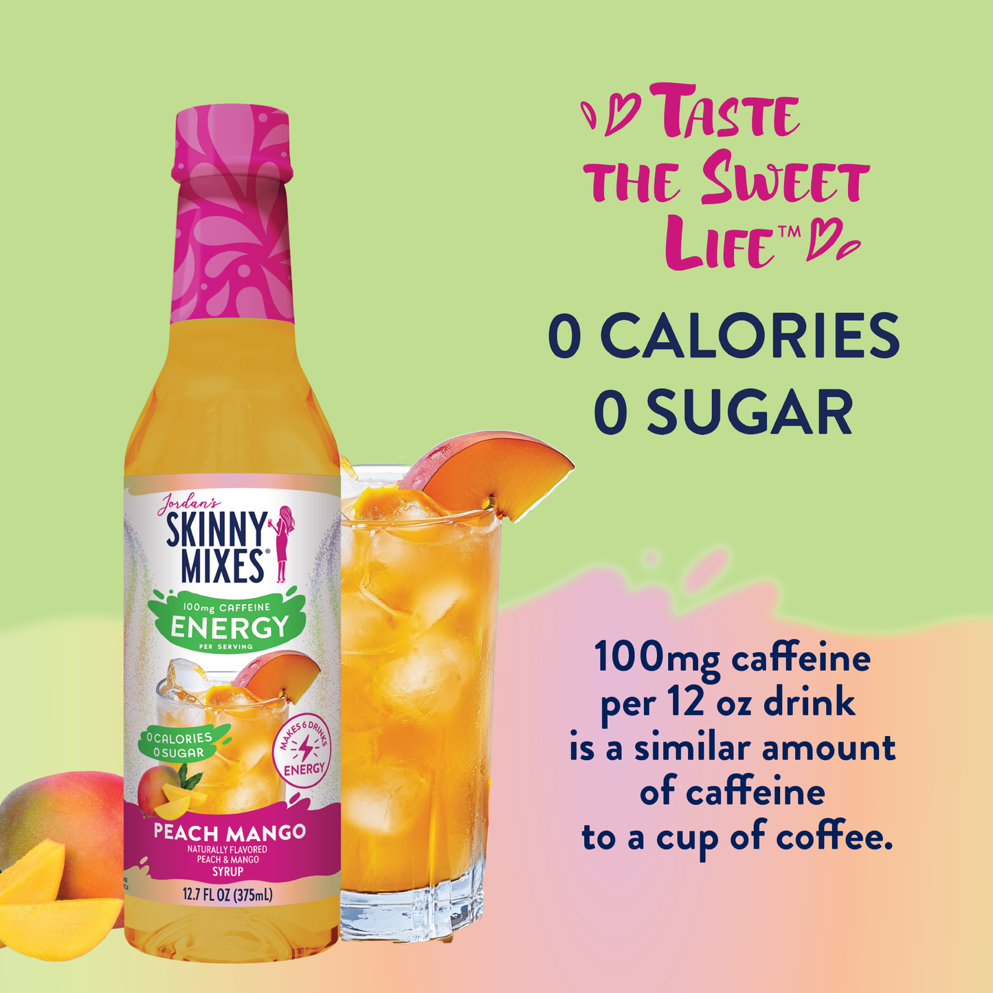 Sugar Free Energy Syrup - 375ml