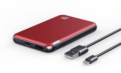 Portable Power Bank High Speed 7200 mAh Retail Pack: Black