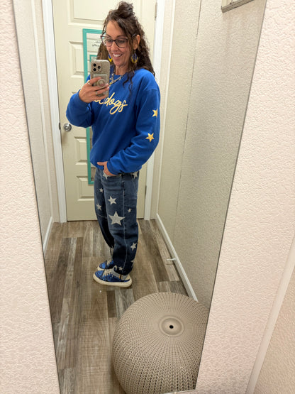 Oh My Stars Barrel Risen Jeans