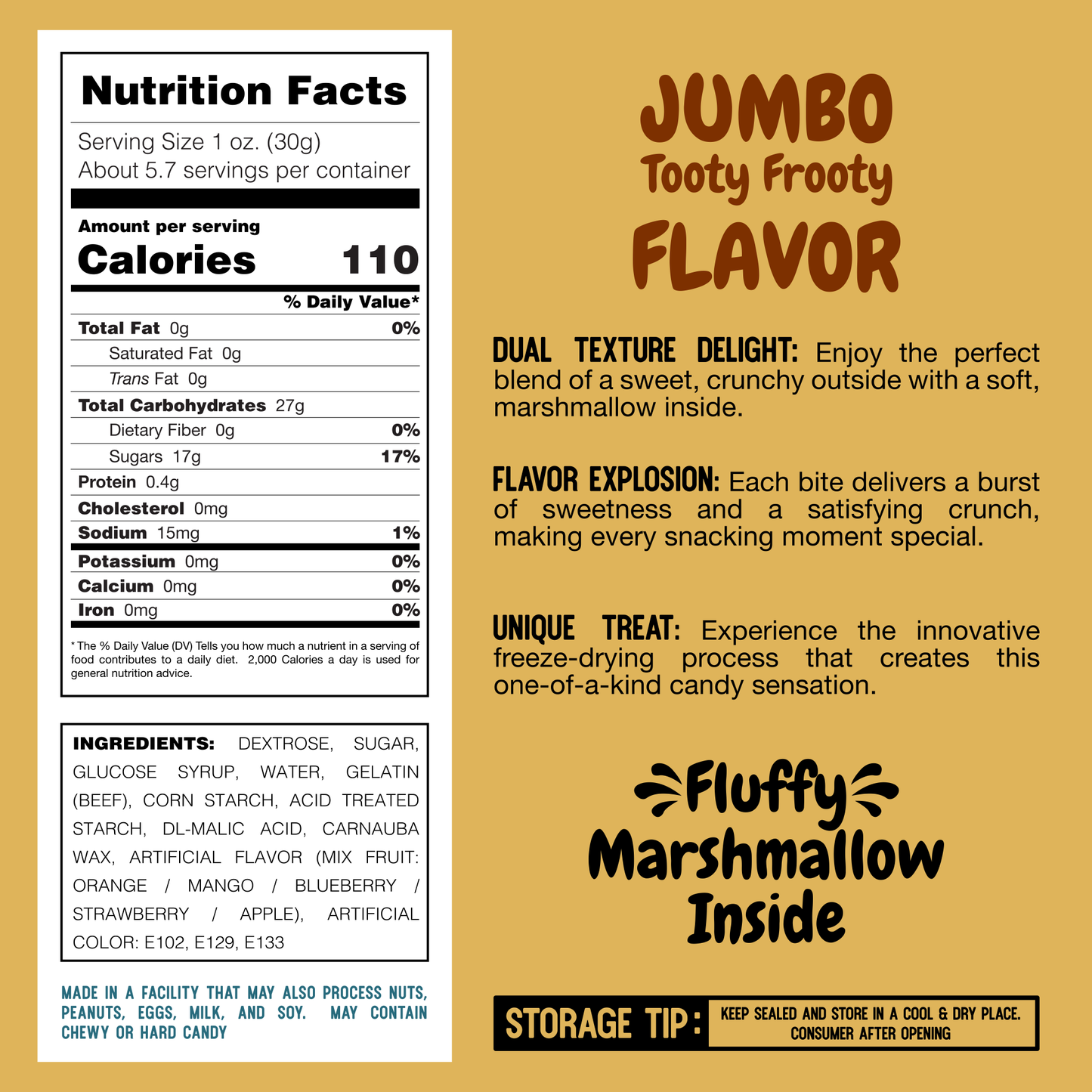 Mixed Munch Mallows - Marshmallow Candy