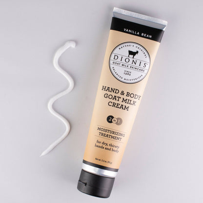 Vanilla Bean Hand & Body Goat Milk Cream