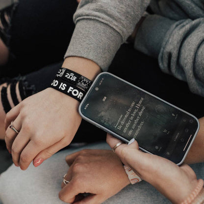 God Is For Us Interactive Bible Verse Bracelet